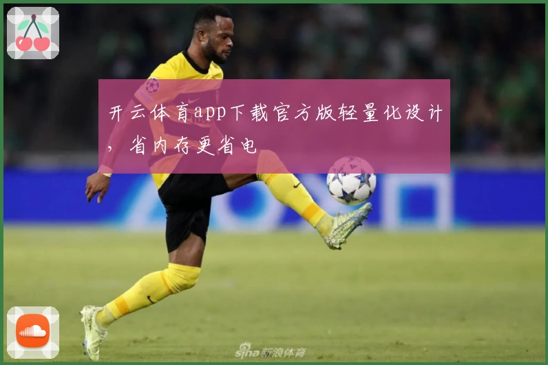 开云体育app下载官方版轻量化设计，省内存更省电