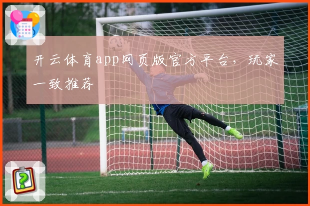 开云体育app网页版官方平台，玩家一致推荐